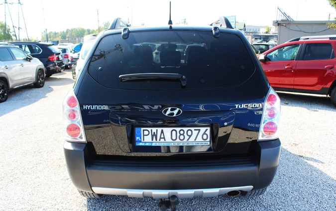 Hyundai Tucson cena 23900 przebieg: 207000, rok produkcji 2007 z Skwierzyna małe 379